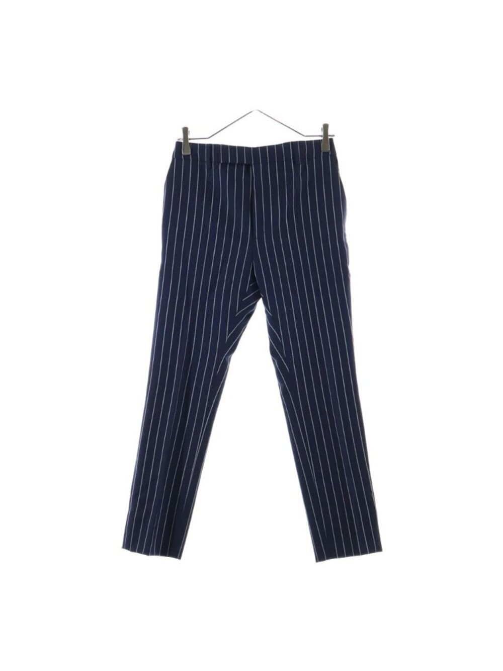 Celine Striped Trousers Long Pants Navy